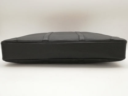 LOUIS VUITTON Epi Porte-Document Voyage M59162 Noir Business Bag