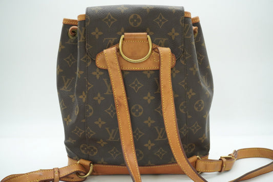 LOUIS VUITTON Monogram Montsouris MM M51136 Backpack