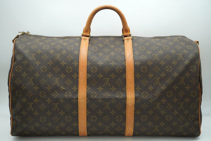 LOUIS VUITTON Monogram Keepall Bandouliere 60 M41412 Shoulder Strap Boston Bag