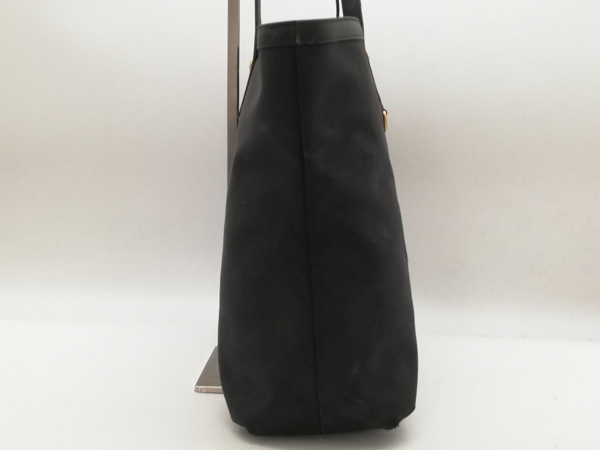 PRADA Logo Jacquard Black Tote Bag