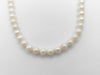 Long Pearl Necklace, Diameter 7.0-7.4mm, Sterling Silver, 92.6g 