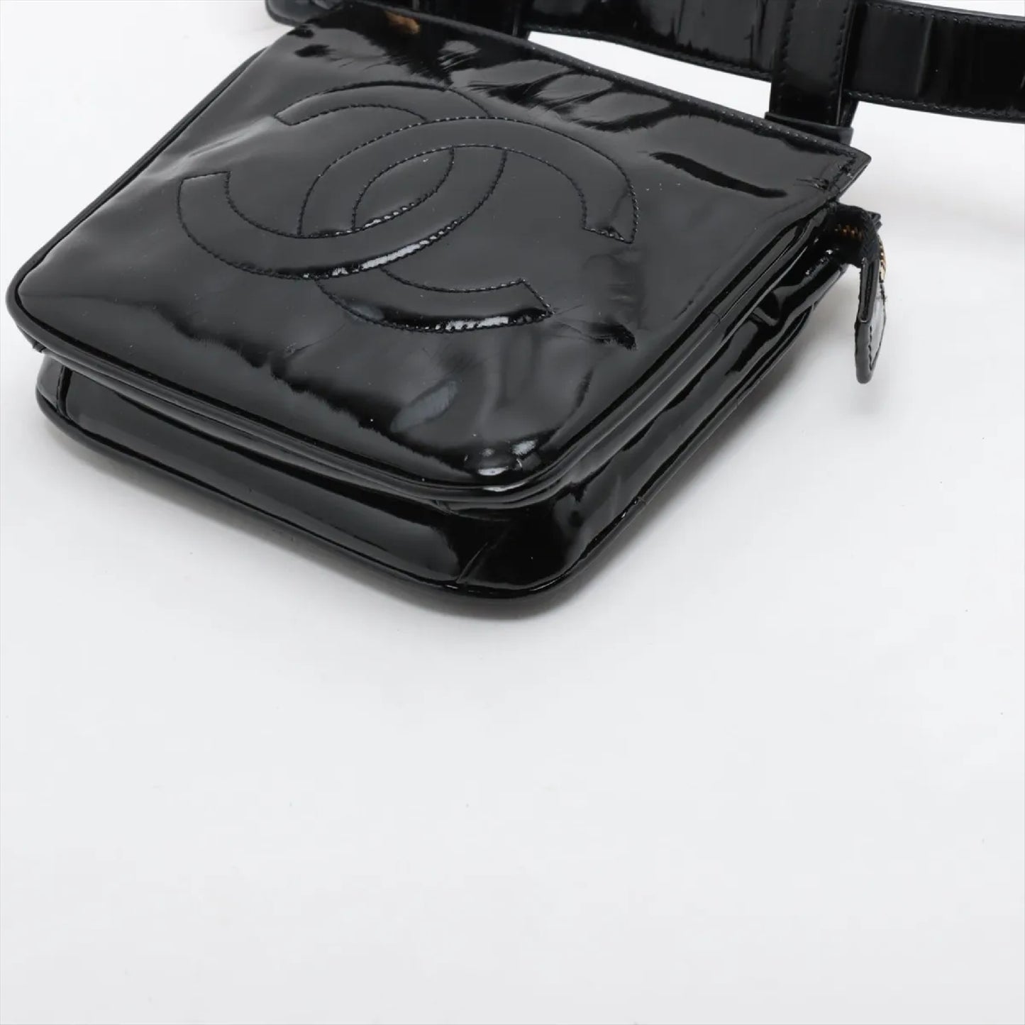 CHANEL Coco Mark Patent Bag/Card Sticker #1 Shoulder Bag