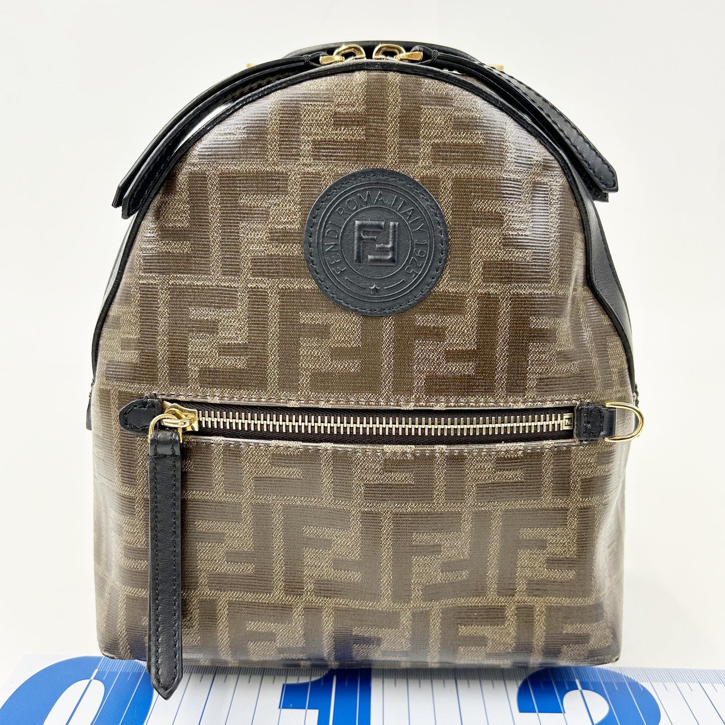 FENDI FENDI By the Way Mini Backpack Zucca Backpack