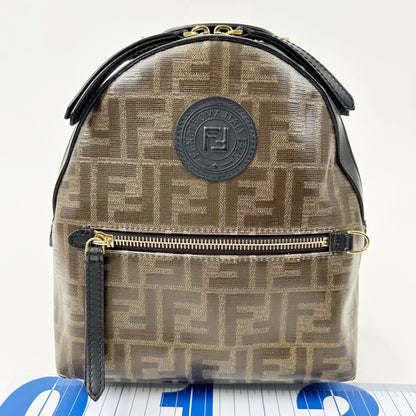 FENDI FENDI By the Way Mini Backpack Zucca Backpack