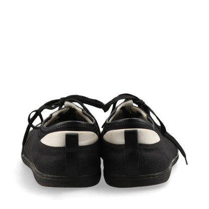 LOUIS VUITTON 2016 Leather and Fabric Sneakers 8 1/2 MS0126 Sneakers