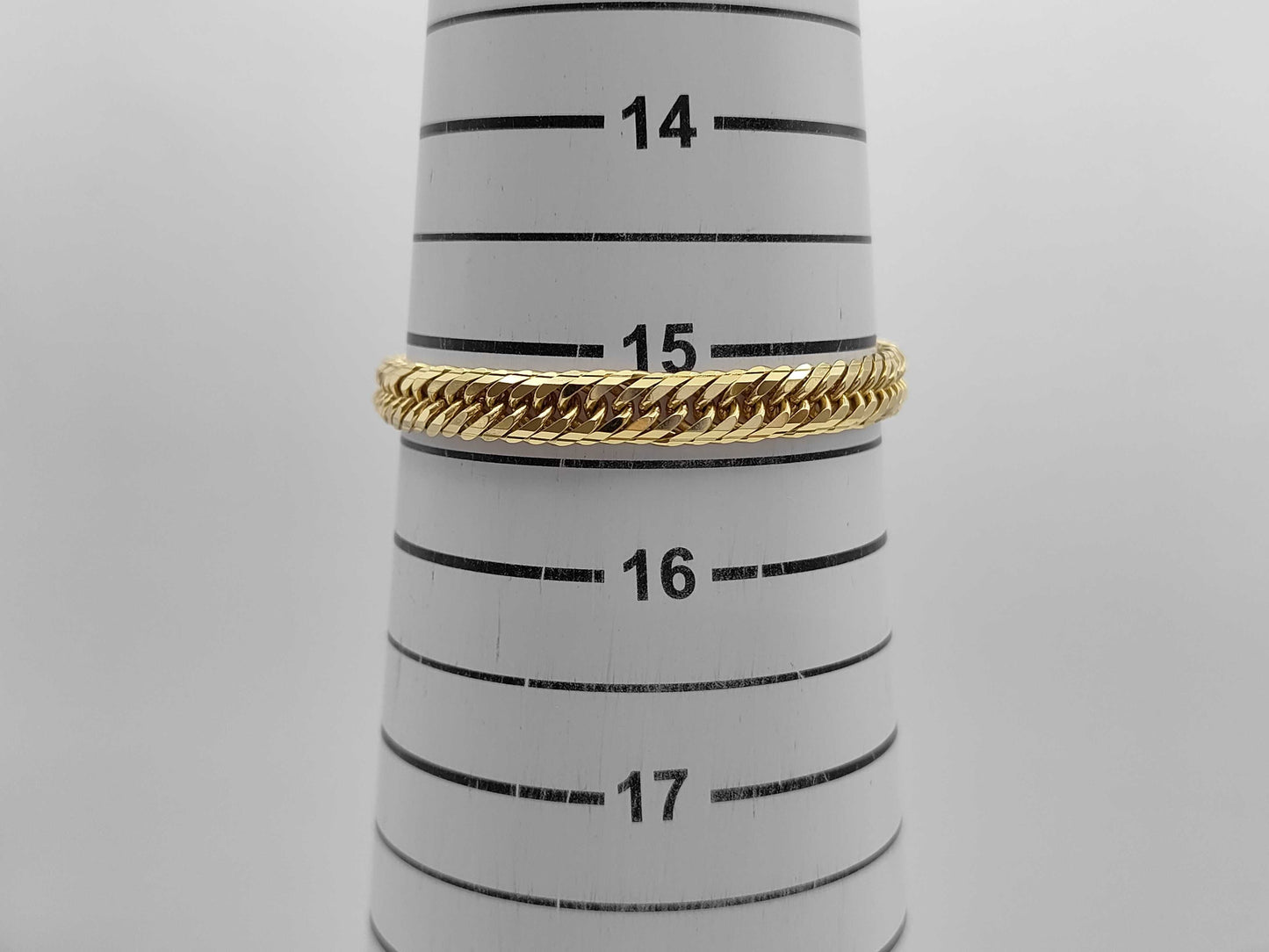 Kihei 16-sided Triple K18 18.6g Bracelet/Bangle 