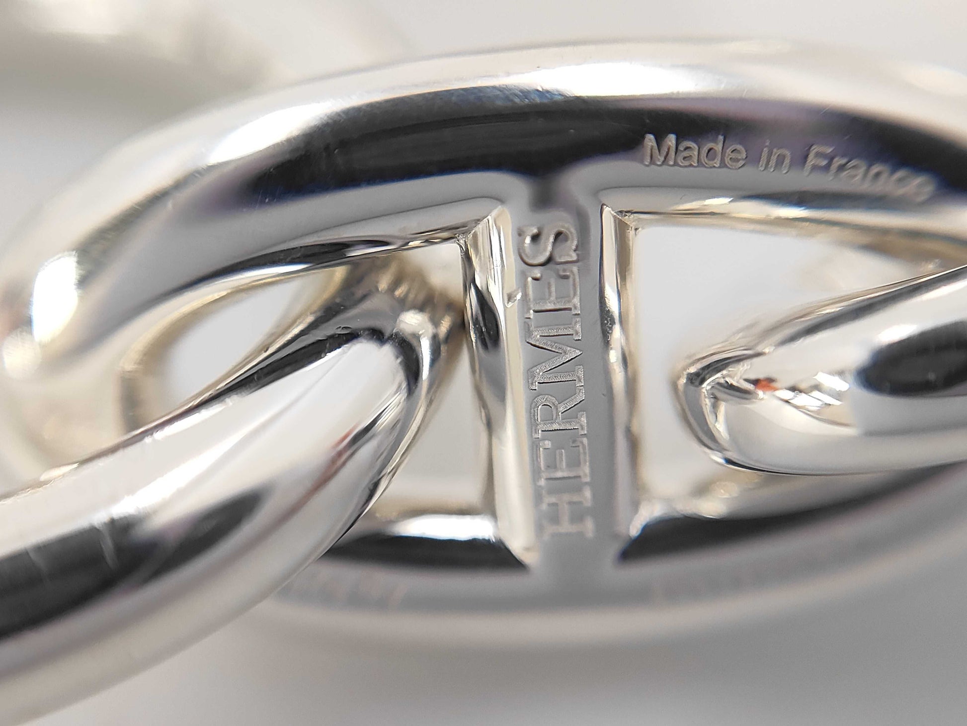 HERMES Chaine d'Ancre GM12 Link Bracelet/Bangle