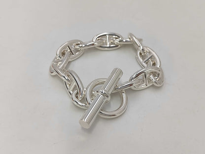 HERMES Chaine d'Ancre GM12 Link Bracelet/Bangle
