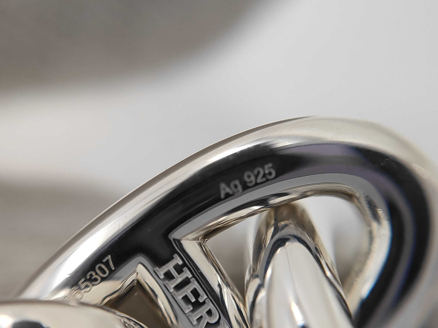 HERMES Chaine d'Ancre GM12 Link Bracelet/Bangle