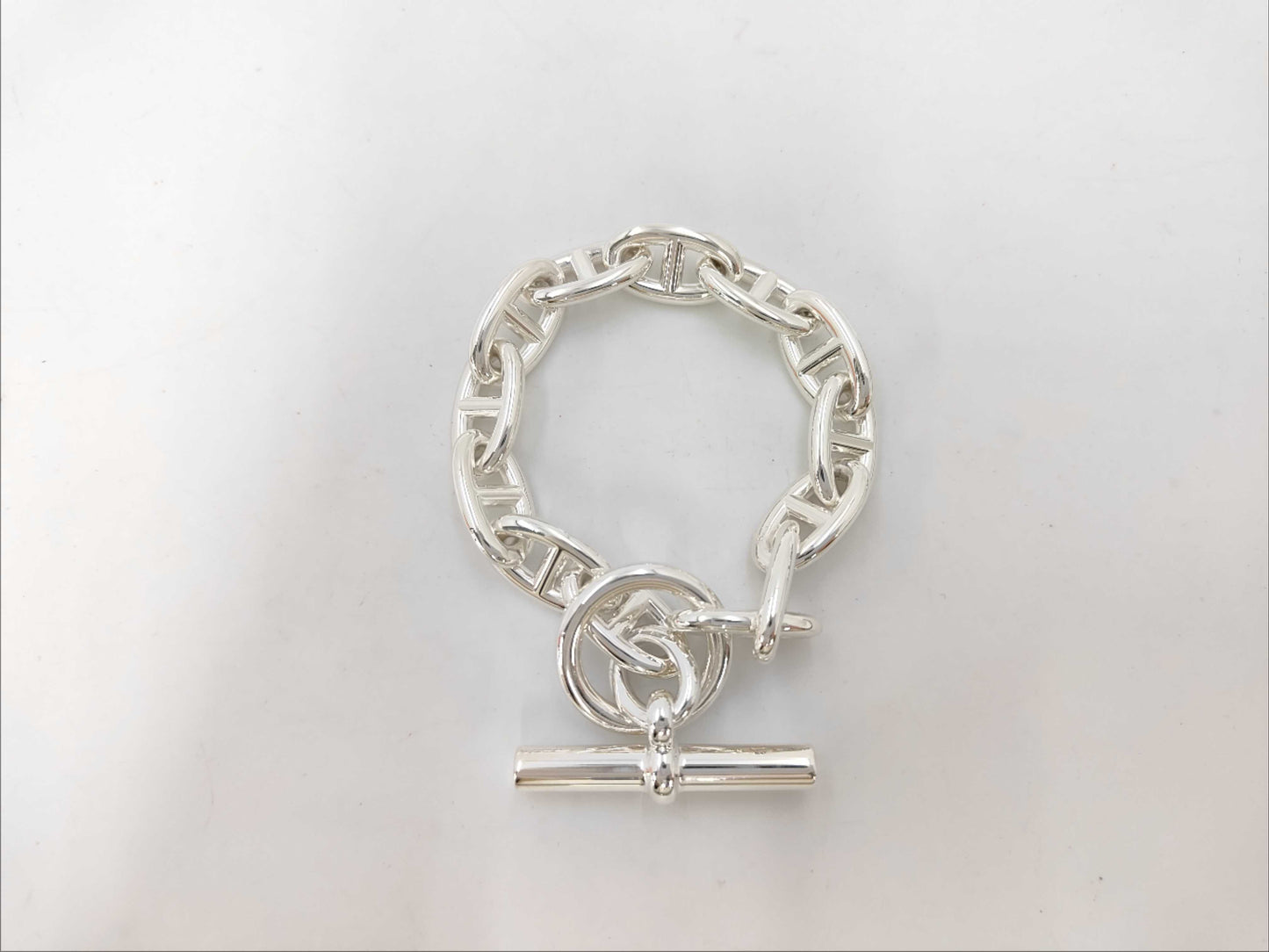 HERMES Chaine d'Ancre GM13 Link Bracelet/Bangle