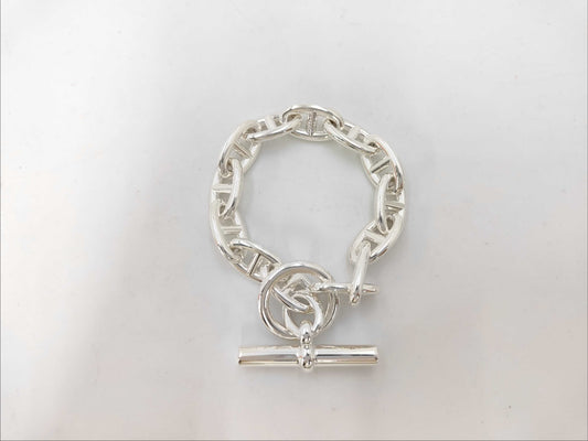 HERMES Chaine d'Ancre GM13 Link Bracelet/Bangle