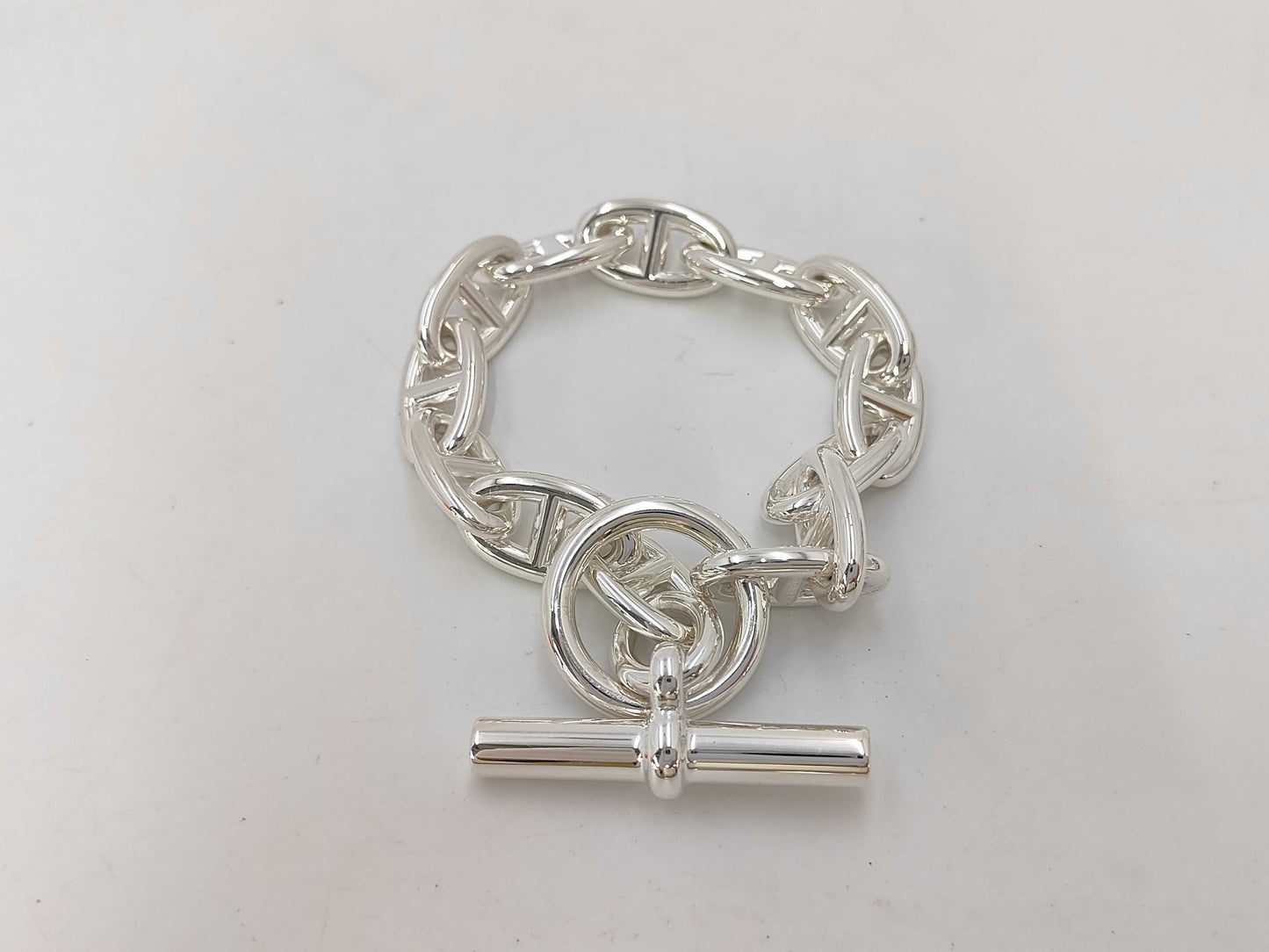 HERMES Chaine d'Ancre GM13 Link Bracelet/Bangle