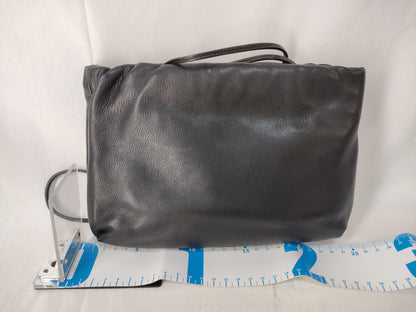 THE ROW Bulls Clutch Leather Shoulder Bag