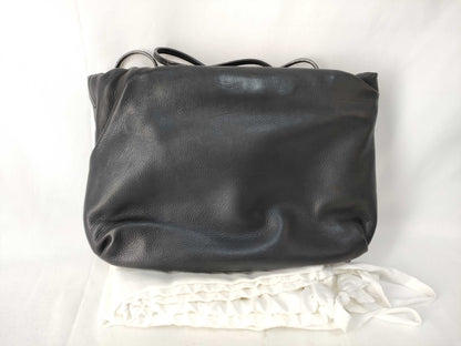 THE ROW Bulls Clutch Leather Shoulder Bag