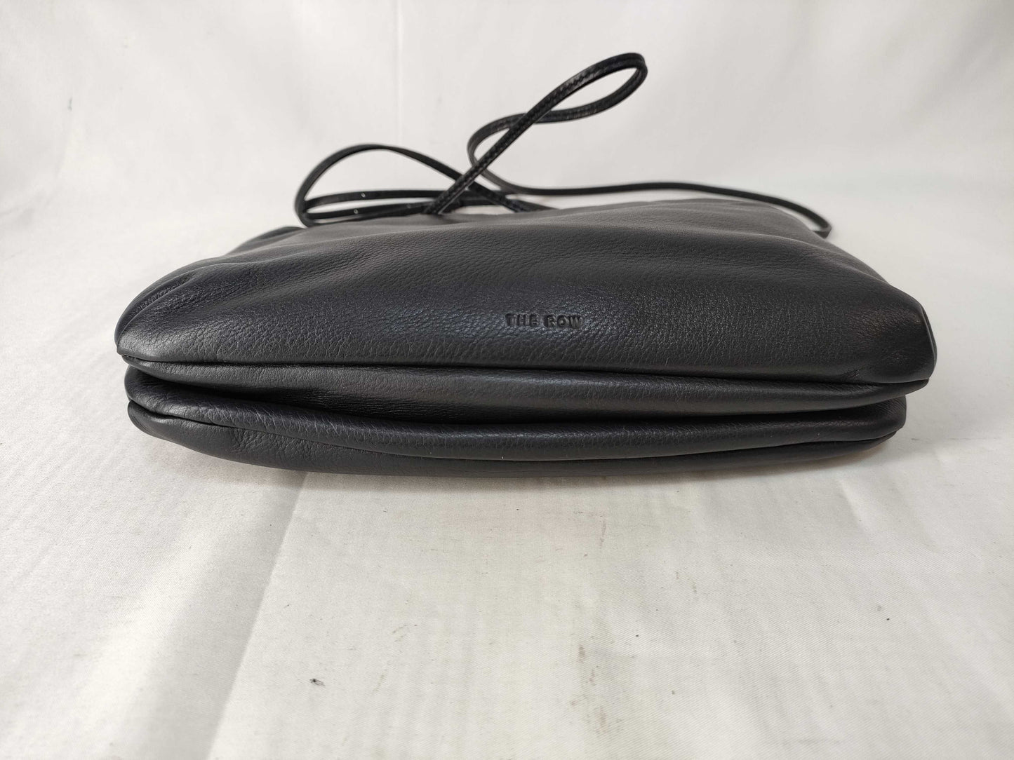 THE ROW Bulls Clutch Leather Shoulder Bag