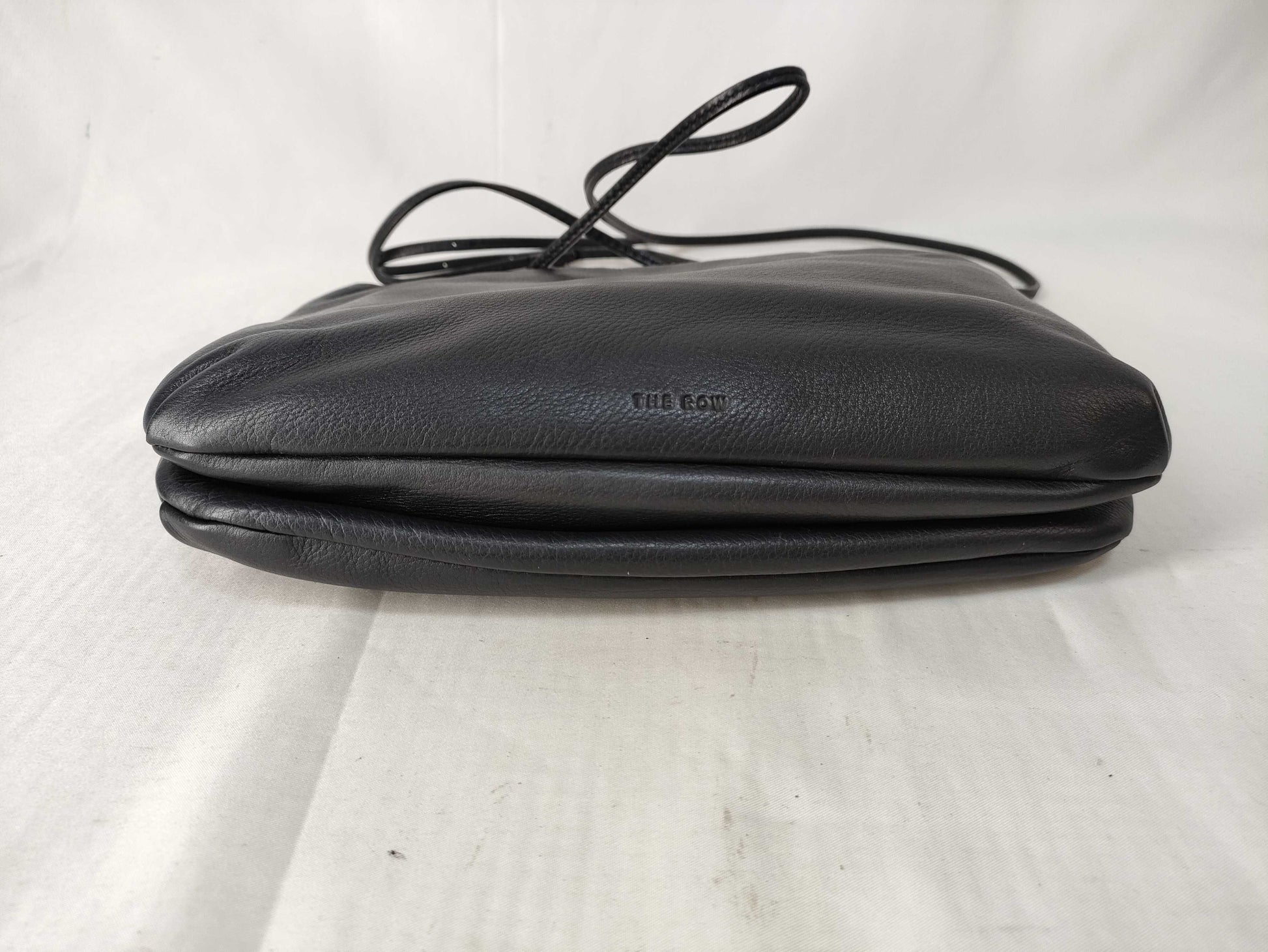 THE ROW Bulls Clutch Leather Shoulder Bag