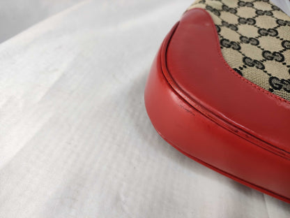 GUCCI Jackie GG Canvas One Shoulder Bag