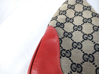 GUCCI Jackie GG Canvas One Shoulder Bag