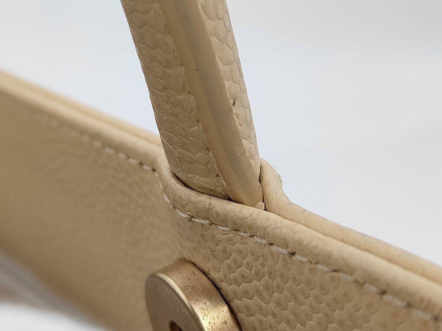 CHANEL CHANEL Deca Coco Mark Caviar Skin Tote Bag