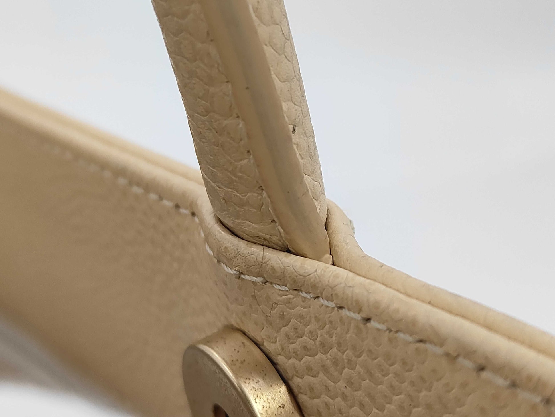 CHANEL CHANEL Deca Coco Mark Caviar Skin Tote Bag