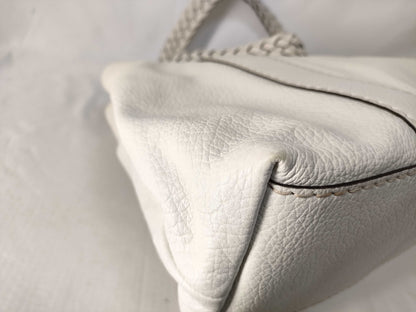 GUCCI GUCCI Bamboo Braided Leather Tote Bag