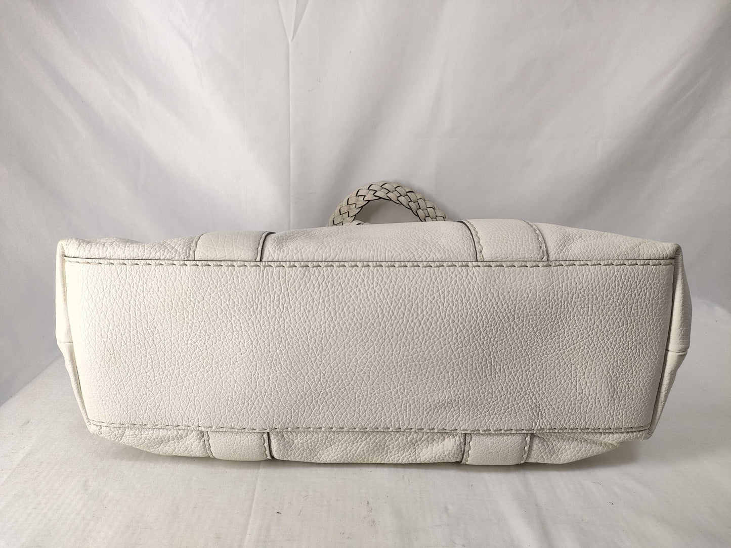 GUCCI GUCCI Bamboo Braided Leather Tote Bag