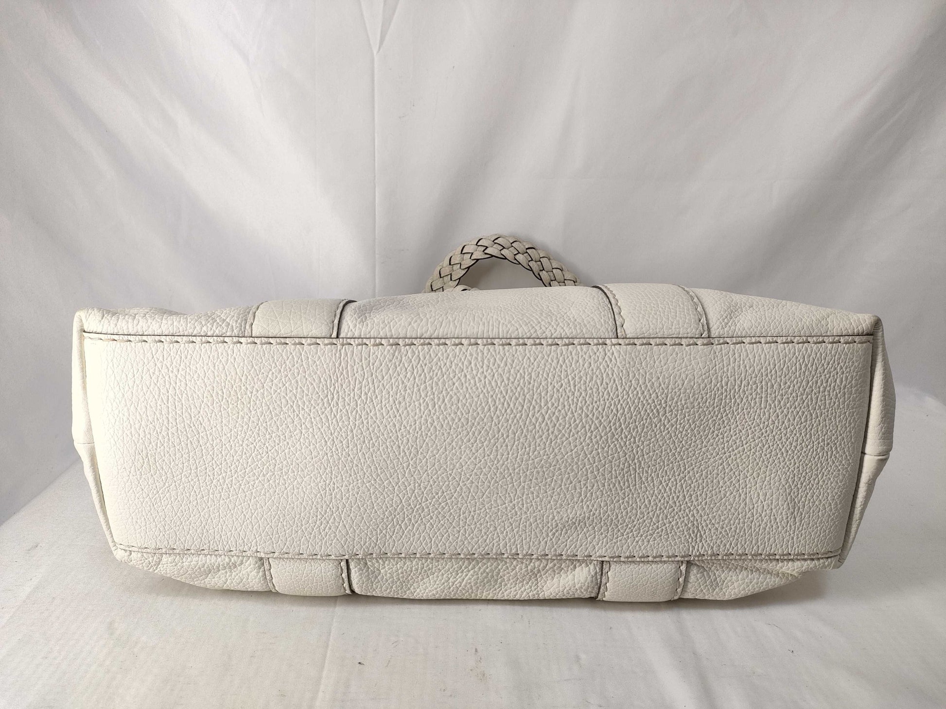 GUCCI GUCCI Bamboo Braided Leather Tote Bag