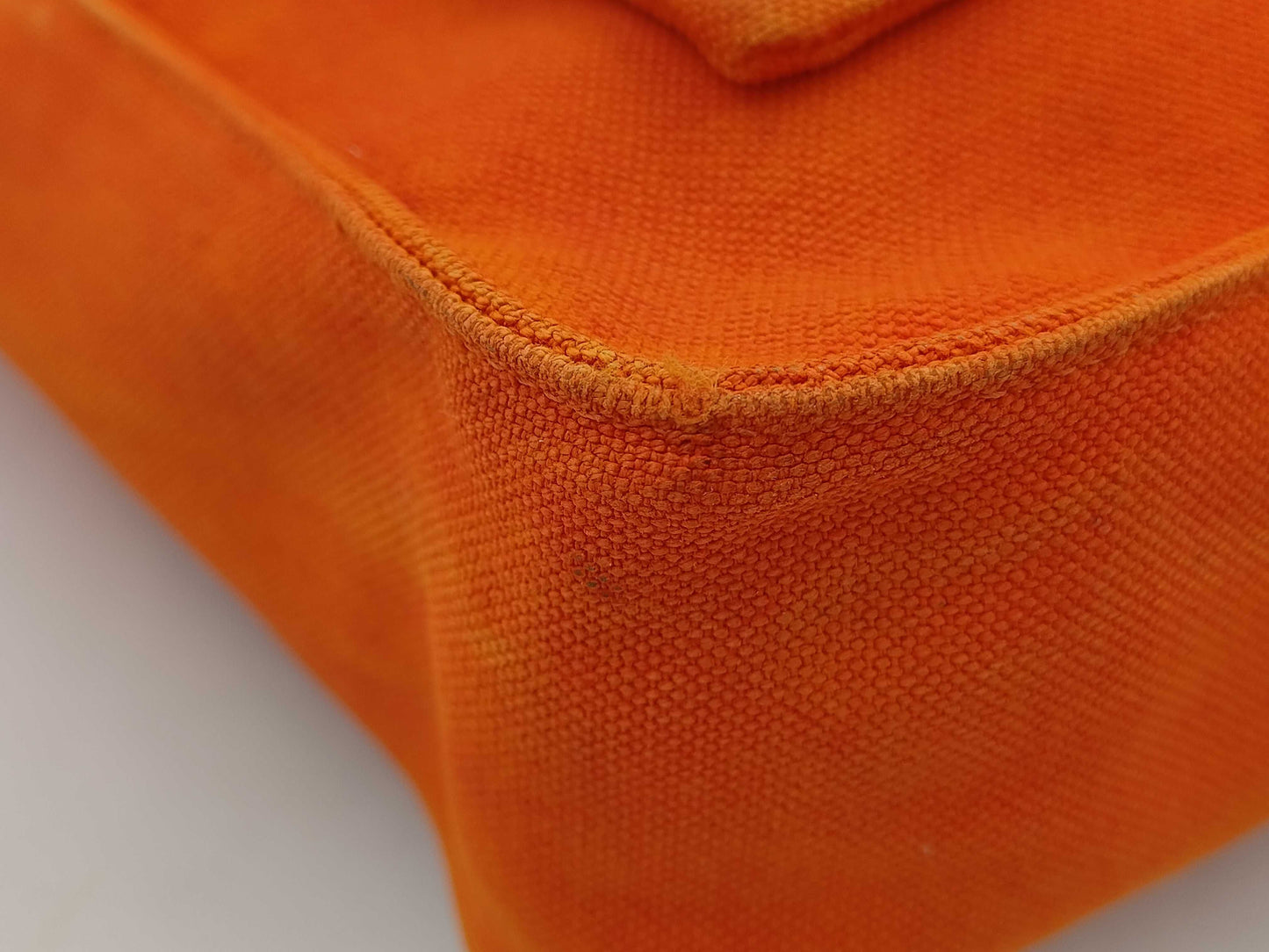 HERMES Marwari Canvas One-Shoulder Bag with O Stamp