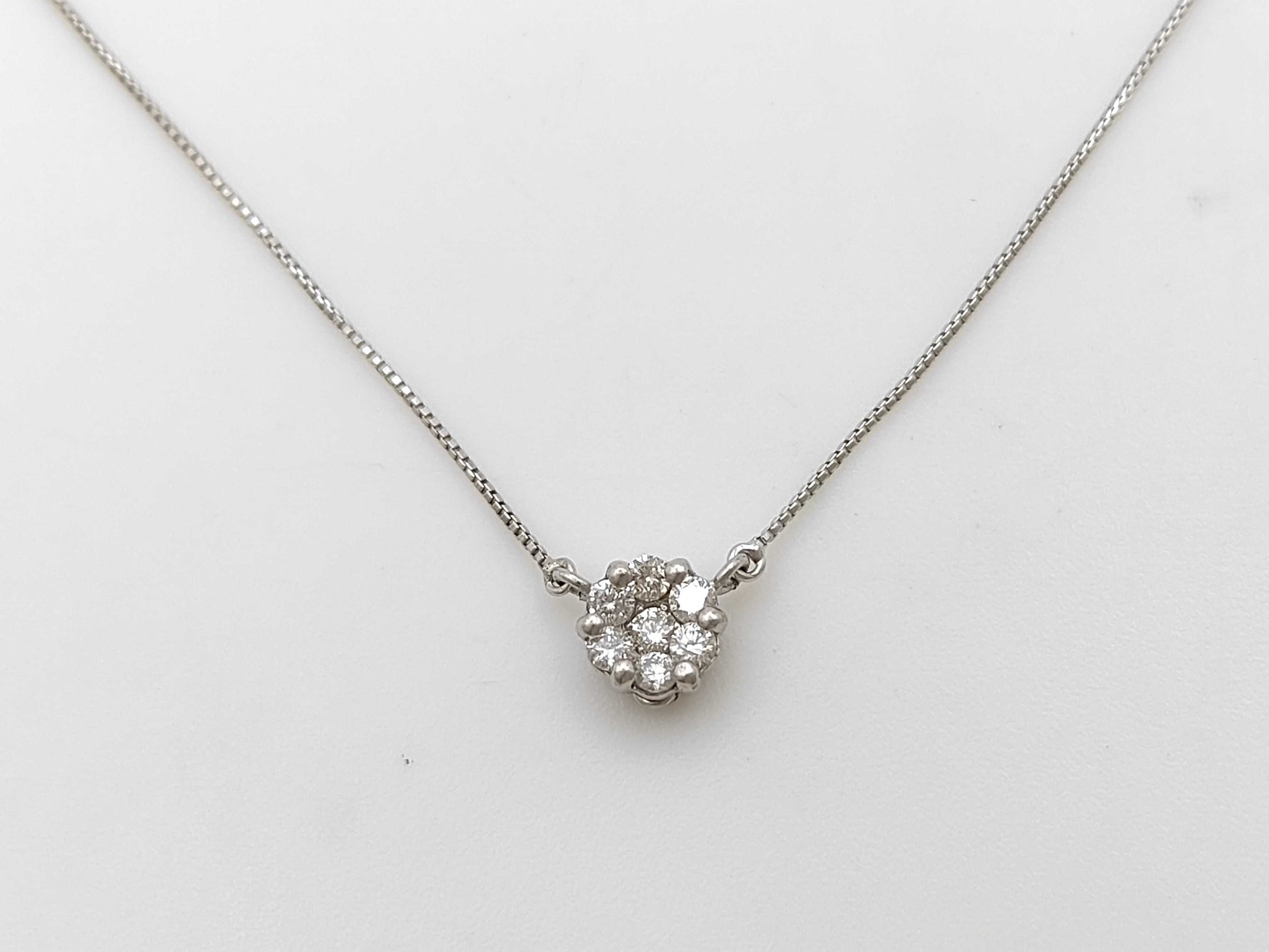 D0.2ct K18 1.4g Necklace 