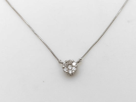 D0.2ct K18 1.4g Necklace 