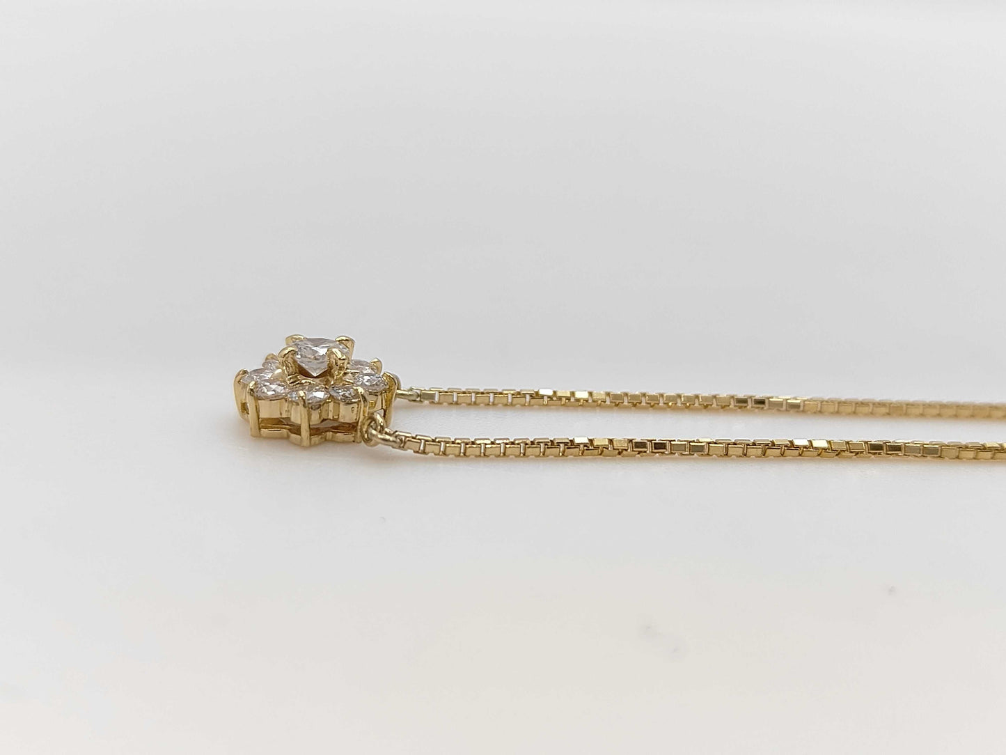 D0.52ct K18 3.9g Necklace 