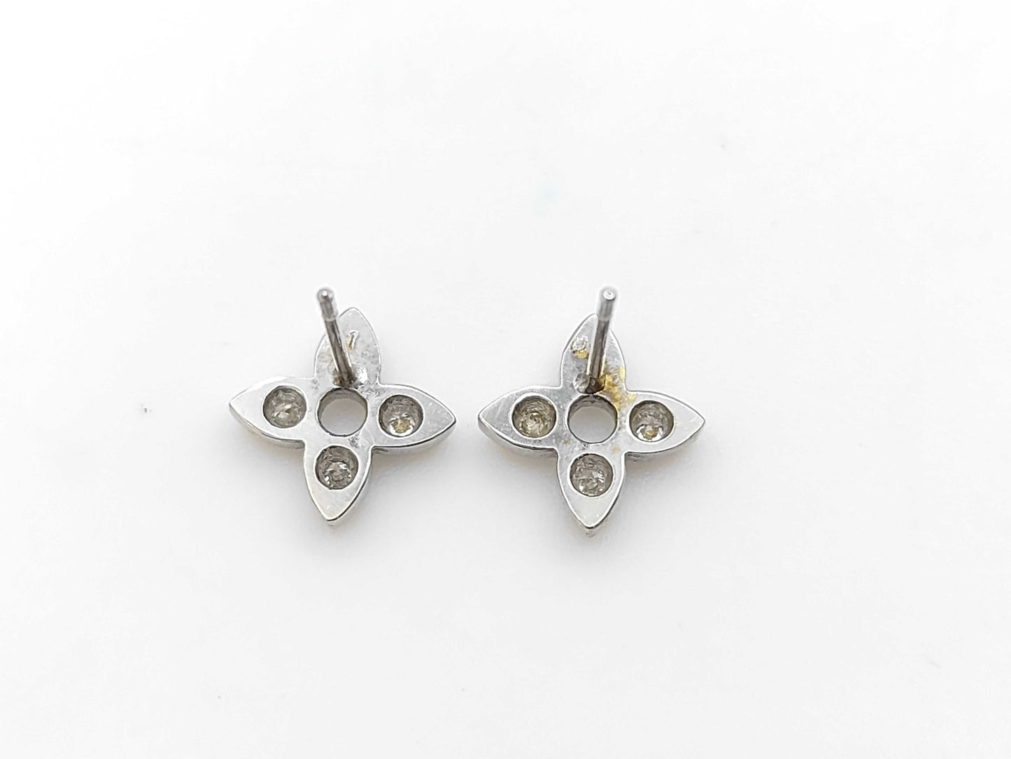 D0.1ct K18 1.0g Earrings 