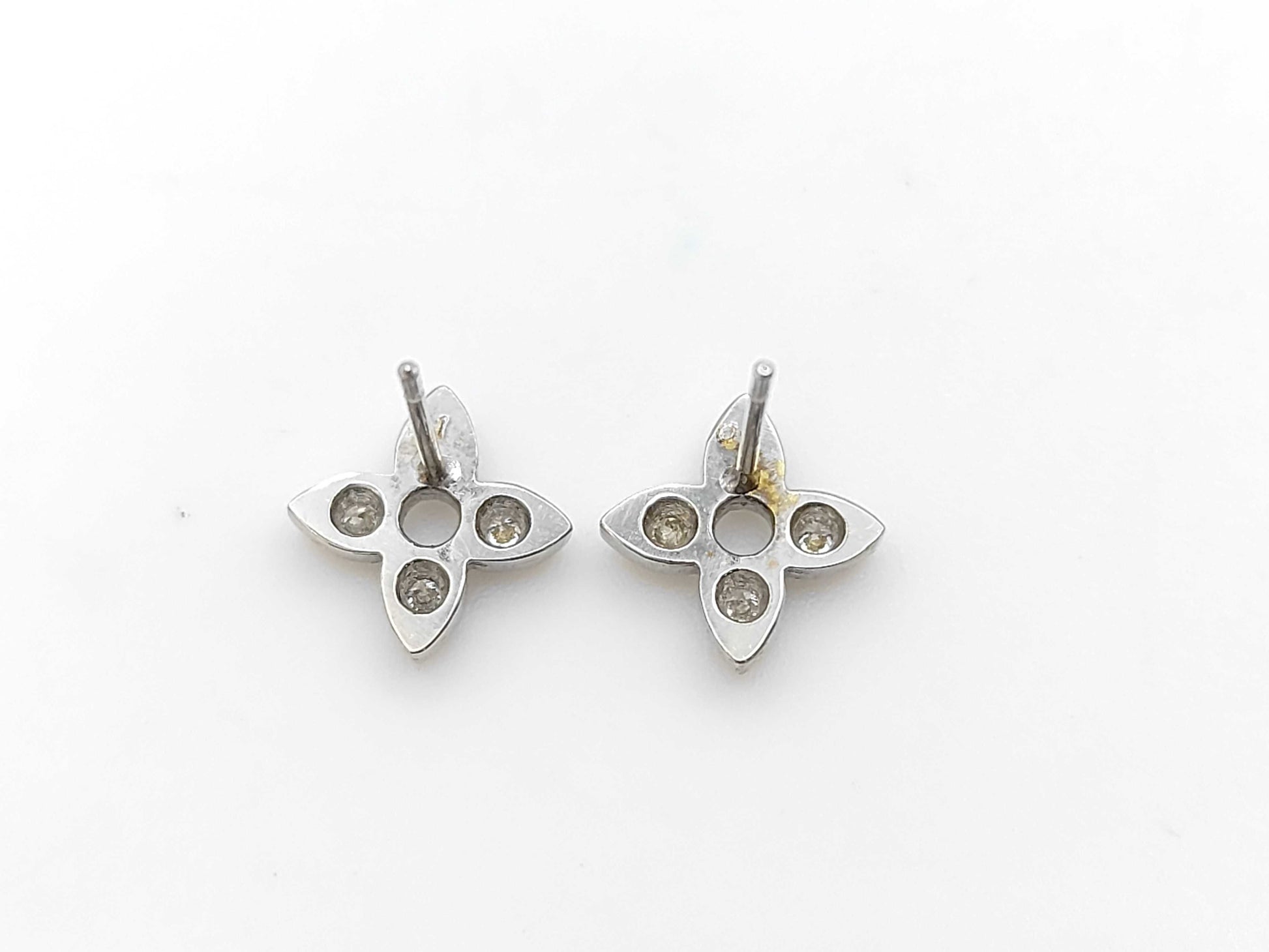 D0.1ct K18 1.0g Earrings 