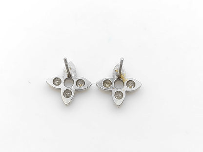 D0.1ct K18 1.0g Earrings 