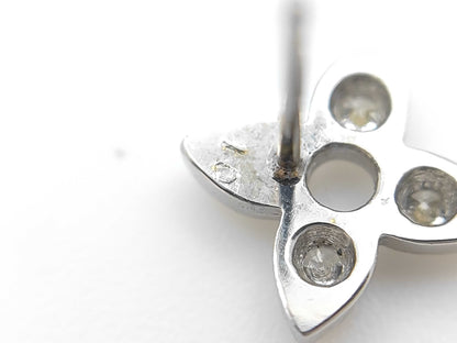 D0.1ct K18 1.0g Earrings 