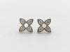 D0.1ct K18 1.0g Earrings 