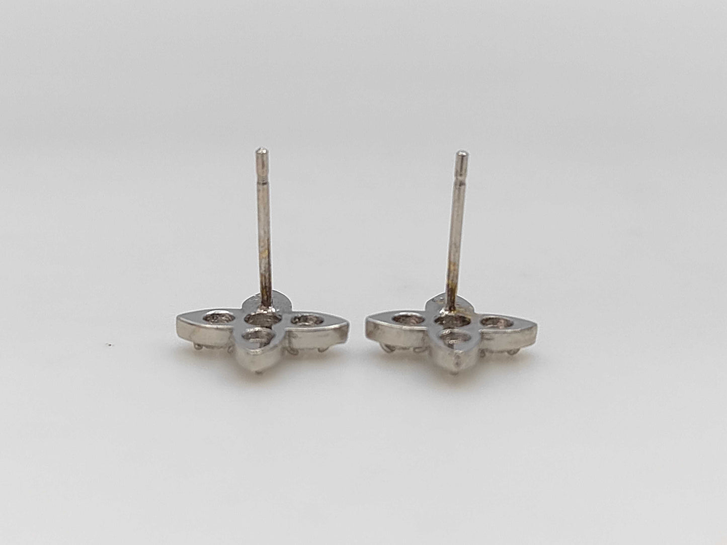 D0.1ct K18 1.0g Earrings 