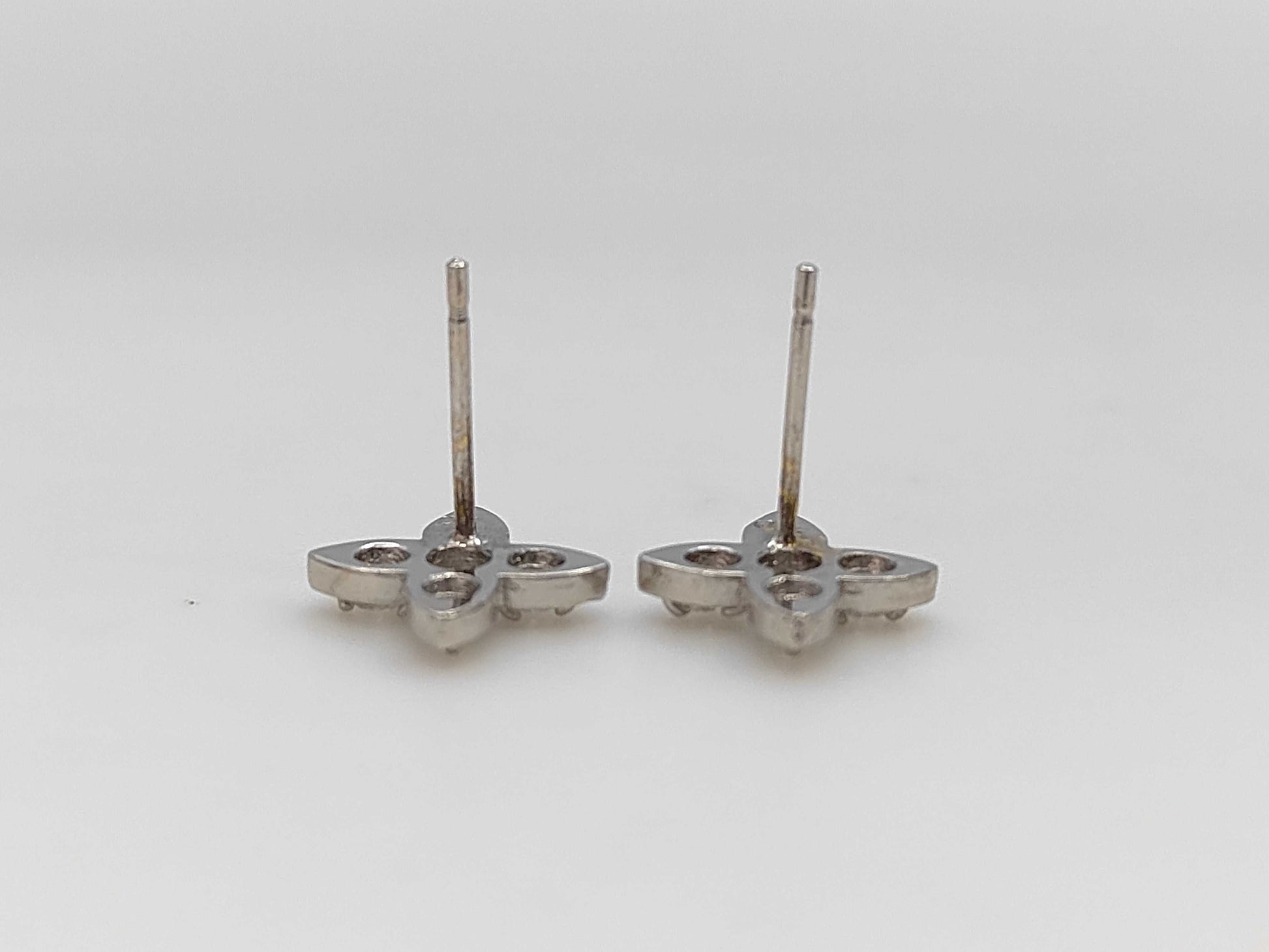 D0.1ct K18 1.0g Earrings 