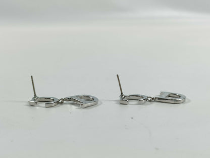 Dior CD logo swing earrings