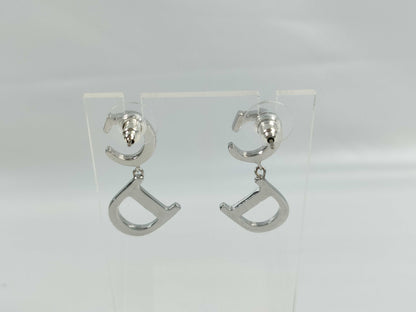 Dior CD logo swing earrings