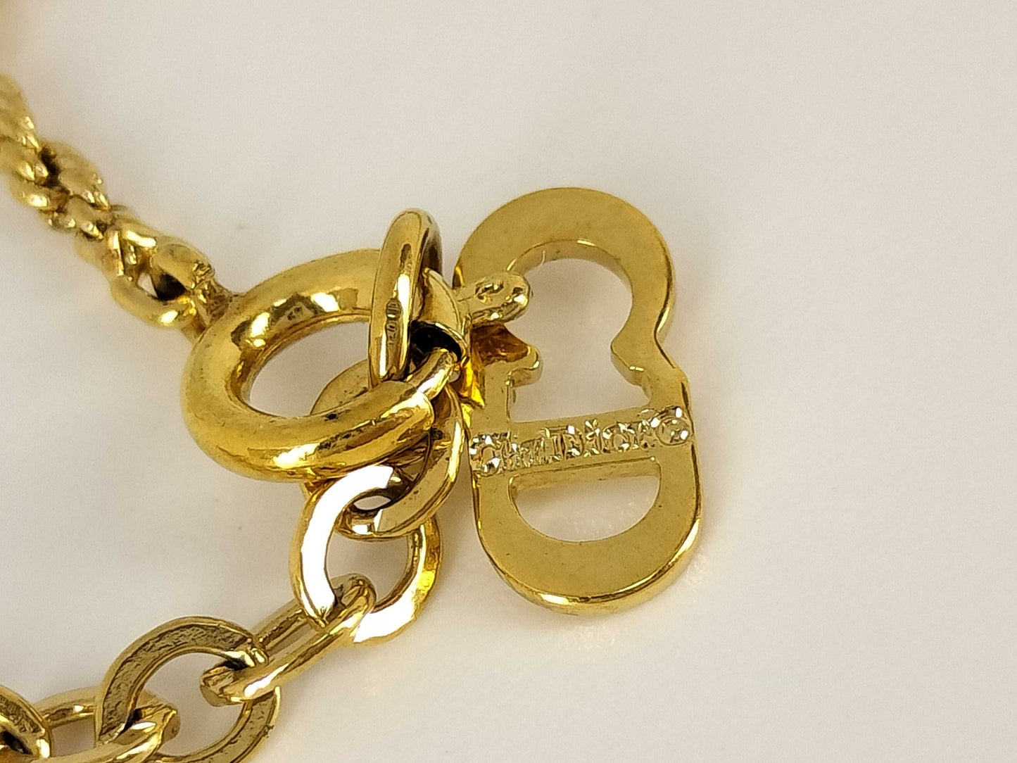 Dior CD logo necklace necklace