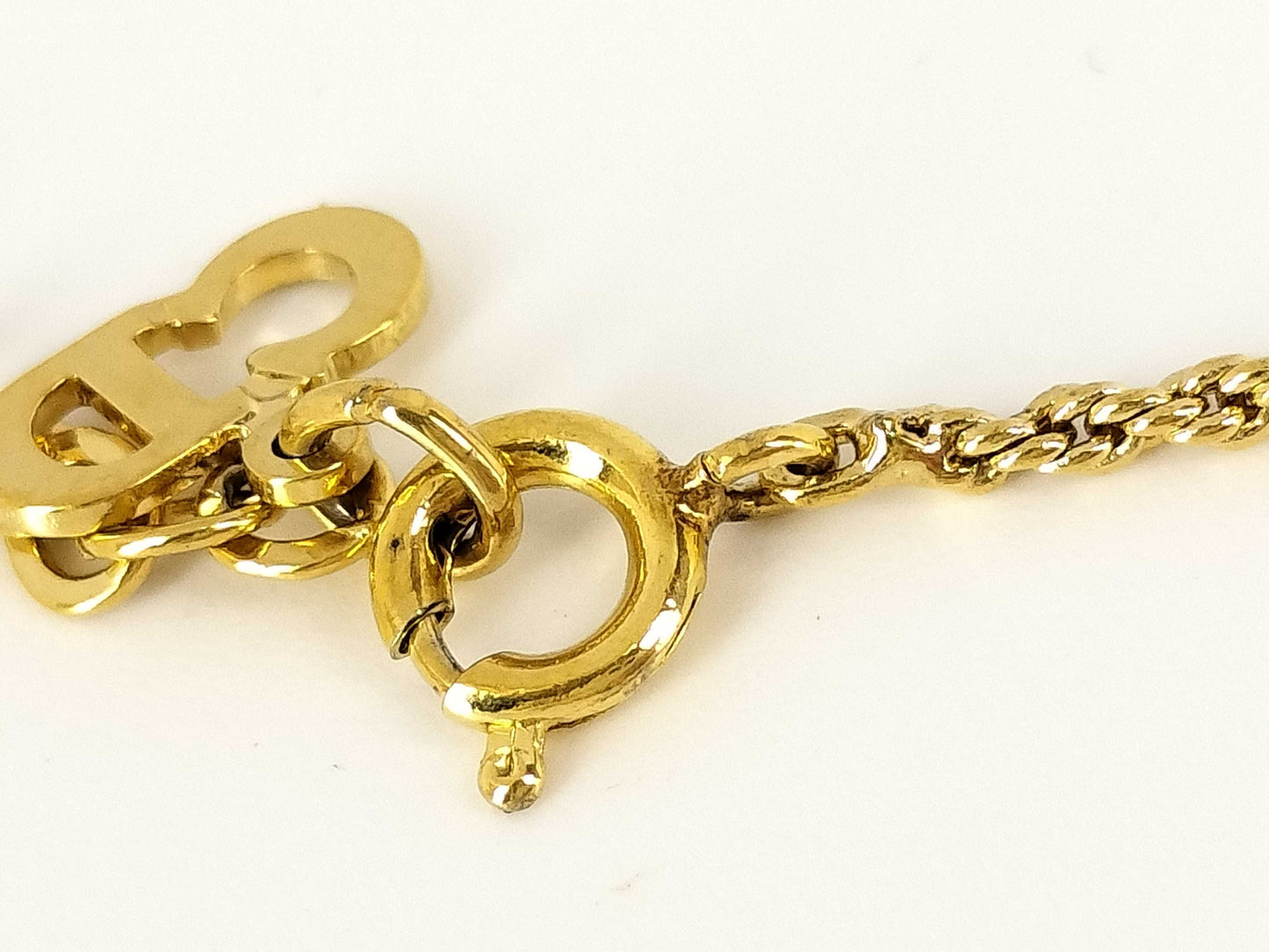 Dior CD logo necklace necklace