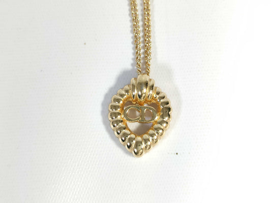 Dior CD logo necklace necklace
