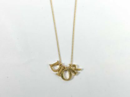 Dior Alphabet Logo Necklace