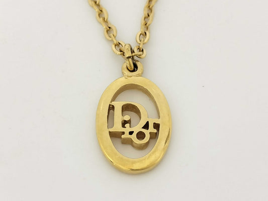Dior Dior logo necklace necklace