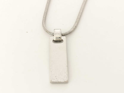 Dior Dior logo plate necklace necklace