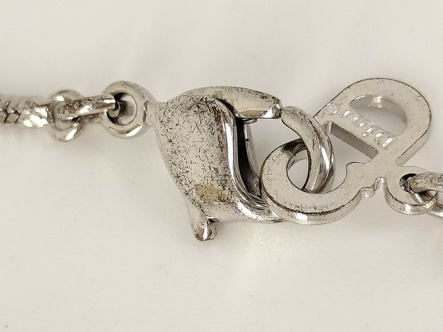 Dior Dior logo plate necklace necklace