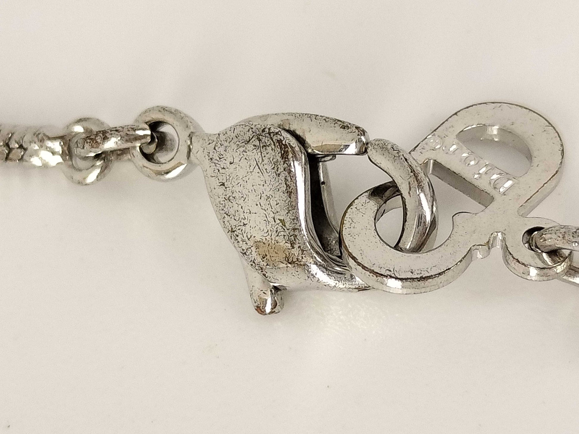 Dior Dior logo plate necklace necklace