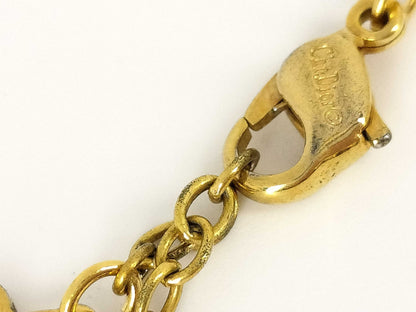 Dior CD Heart Rhinestone Necklace