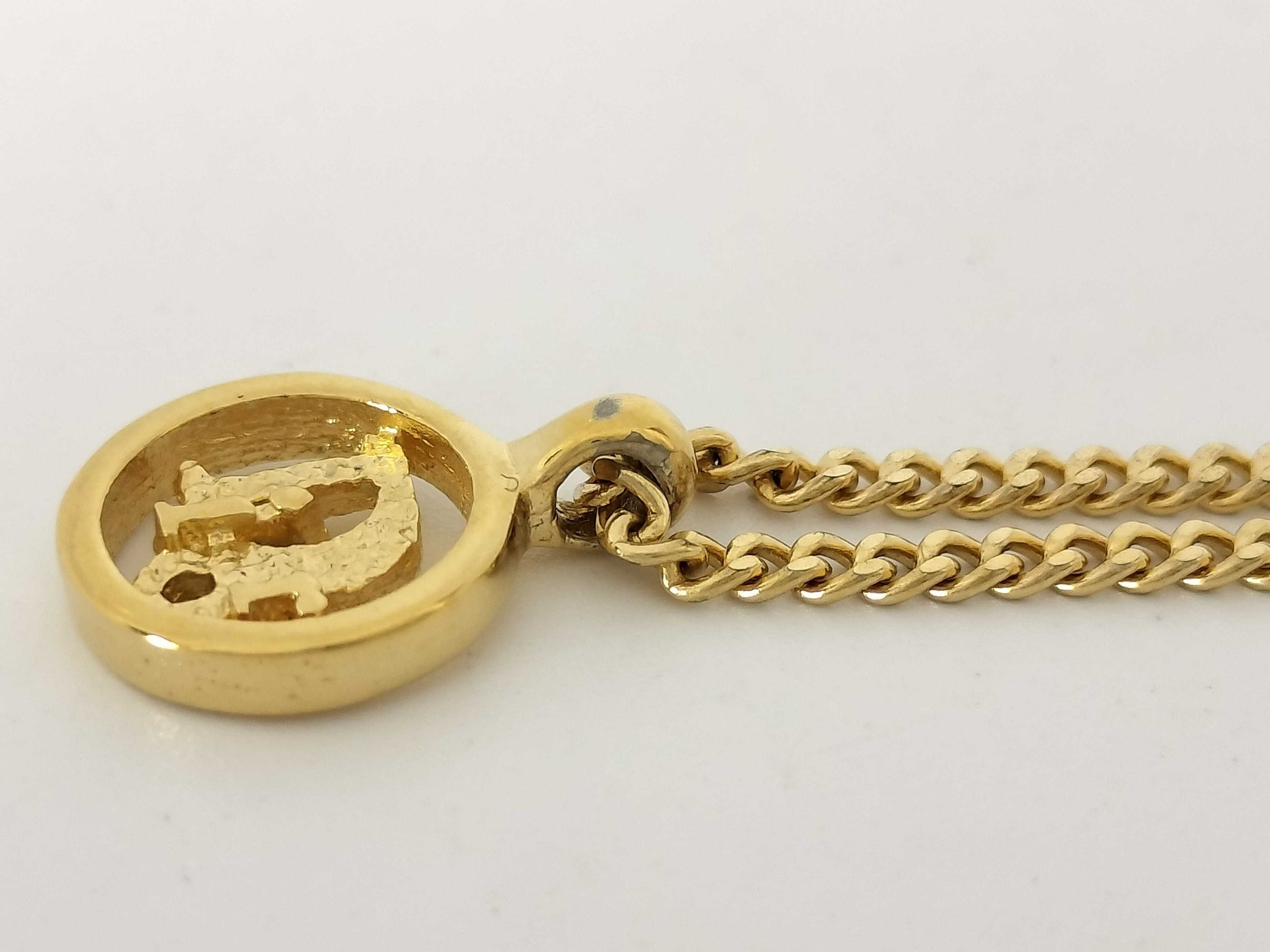 Dior Dior logo necklace necklace